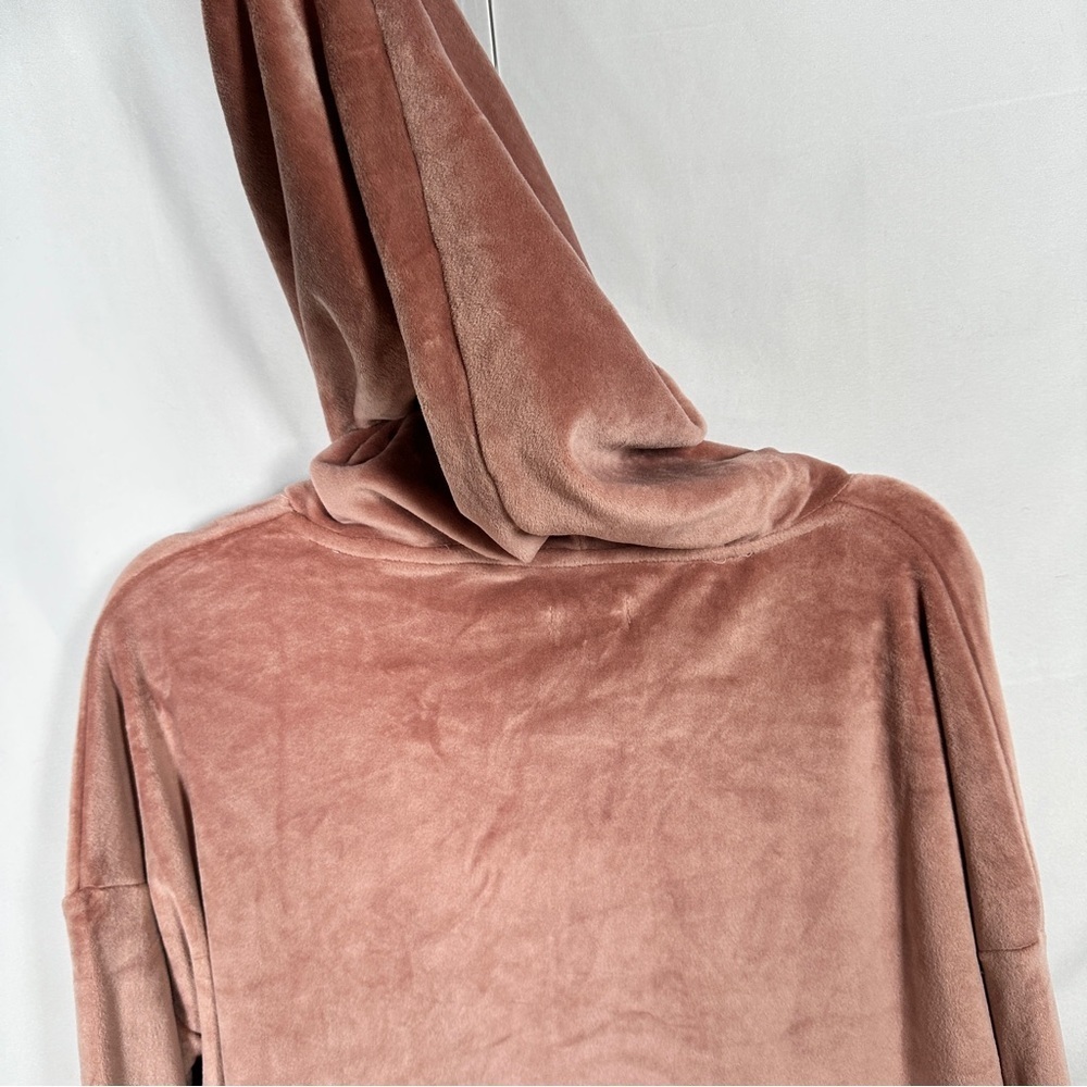 World Market cozy oversized velour cowl neck pullover lounge tunic O/S - Picture 4 of 9